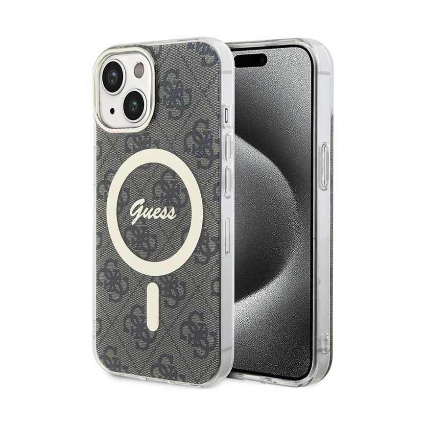 Guess GUHMP15MH4STW iPhone 15 Plus| 14 Plus 6.7" brown hardcase I