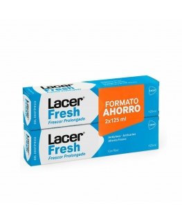Toothpaste Fresh Breath Lacer LacerFresh 2 x 125 ml