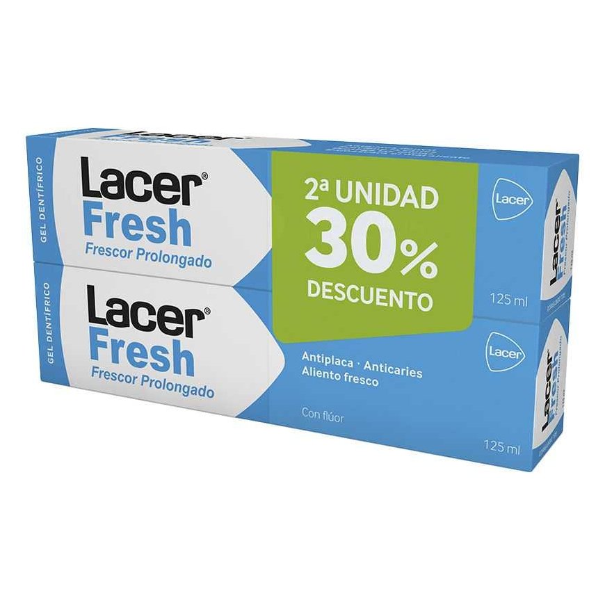 Toothpaste Fresh Breath Lacer LacerFresh 2 x 125 ml – 2