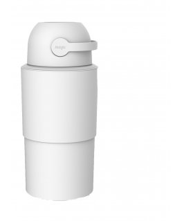 Magic Heka L waste bin, white