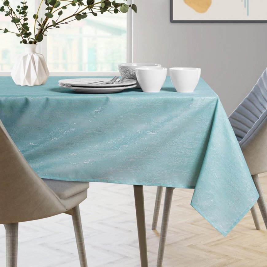 Atspari dėmėms staltiesė AmeliaHome VESTA 155 x 250 cm, mėlynos spalvos – 5