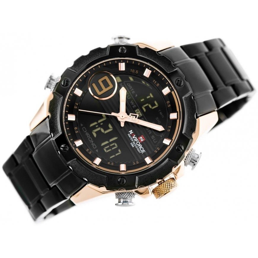 MEESTE KELL NAVIFORCE - NF9146S (zn089c) - must/roosakuld + karp – 3