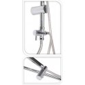 Bathroom Solutions Shower column with rain shower, stainless steel, height 80 cm Bathroom Solutions Shower column with rain shower, stainless steel, height 80 cm