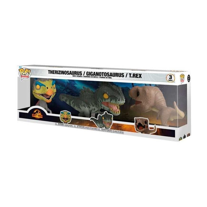 Funko POP pack 3 figures Jurassic World