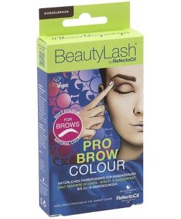 Refectocil BEAUTYLASH PRO BROW COLOUR kulmu värvimise komplekt Tume Pruun 1 ühik
