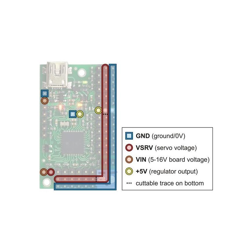 Servo Motor Controller Pololu Mini Maestro USB 12-channel – 3