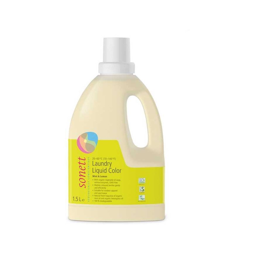 SONETT Mazgāšanas šķidrums krāsainiem audumiem, 1,5l