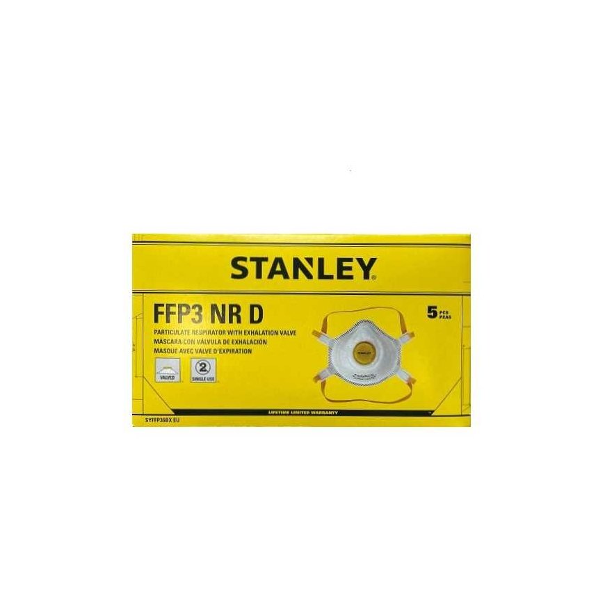 Stanley protective masks with FFP3 valve, 5 pcs – 2