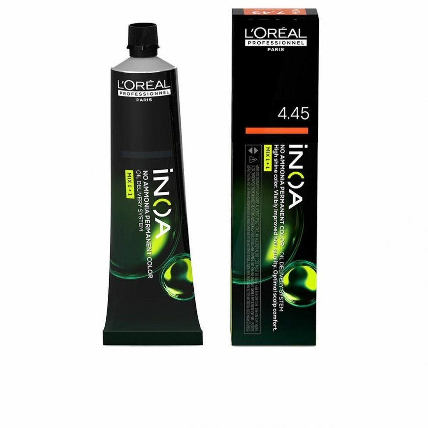Mulle meeldib "L'oreal Professional Inoa ammoniaagivaba püsivärv 4,45 60g"
