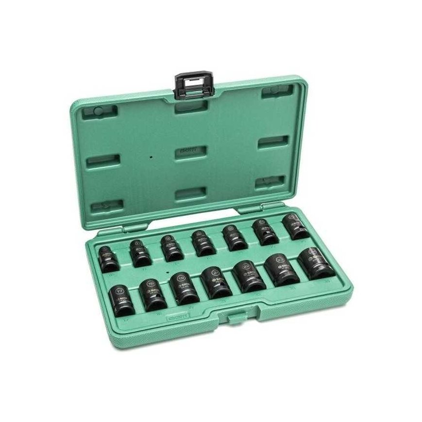 Smūginių sukimo galvučių komplekts Sata ST34397T 10-24 mm 14 gabali