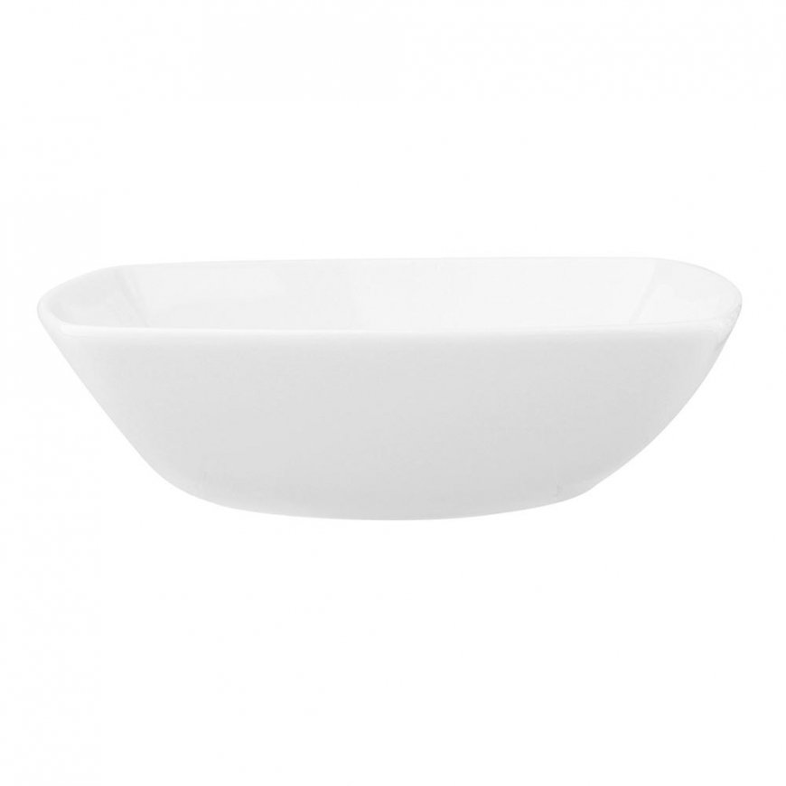MARIAPAULA MODERNA KVADRĀTA BALTA DZIĻĀ PLĀTE 18,5CM – 2