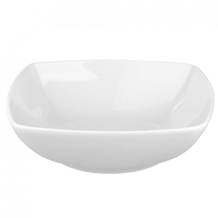 MARIAPAULA MODERNA KVADRĀTA BALTA DZIĻĀ PLĀTE 18,5CM – 3