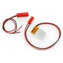 Аккумулятор Akyga Li-Pol 70mAh 1S 3.7V - разъем JST-BEC + гнездо - 20x15x4мм Аккумулятор Akyga Li-Pol 70mAh 1S 3.7V - разъем JST-BEC + гнездо - 20x15x4мм