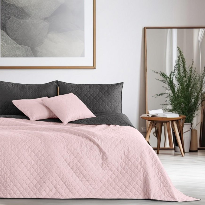 Kaitsepleed AXEL roosa värv, lihtne tüüp materjal - tekstiil mikrokiud 170x210 DecoKing – 2