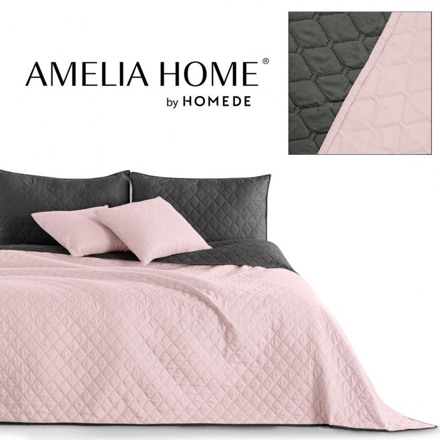 Lovatiesė AXEL väri vaaleanpunainen tavallinen materiaali - tekstiili mikrokuitu 170x210 DecoKing – 4