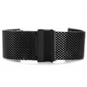Pacific M8 bracelet - HQ mesh - black 22mm Pacific M8 bracelet - HQ mesh - black 22mm
