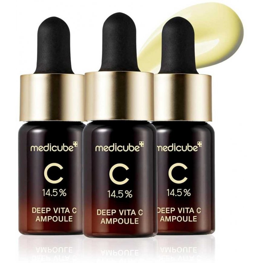 Medicube Deep Vita C Ampoule 2.0 rinkinys veido ampulės, 3 x10 ml – 2