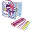 Kids Licensing Hello Kitty and Friends Activity notebook + removable case Kids Licensing Hello Kitty and Friends Activity notebook + removable case
