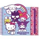 Kids Licensing Hello Kitty and Friends Activity notebook + removable case Kids Licensing Hello Kitty and Friends Activity notebook + removable case
