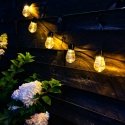 Solar garden string lights 3.8 m spiral PATIO Solar garden string lights 3.8 m spiral PATIO