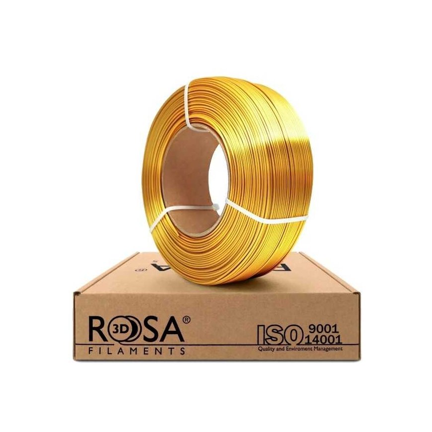 Rosa3D 3D plastika PLA zelta spīdīga