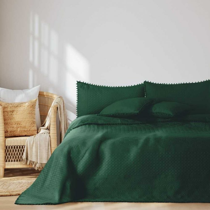 AmeliaHome LOVOS/AH/MEADORE/BOTTLEGREEN/170x210