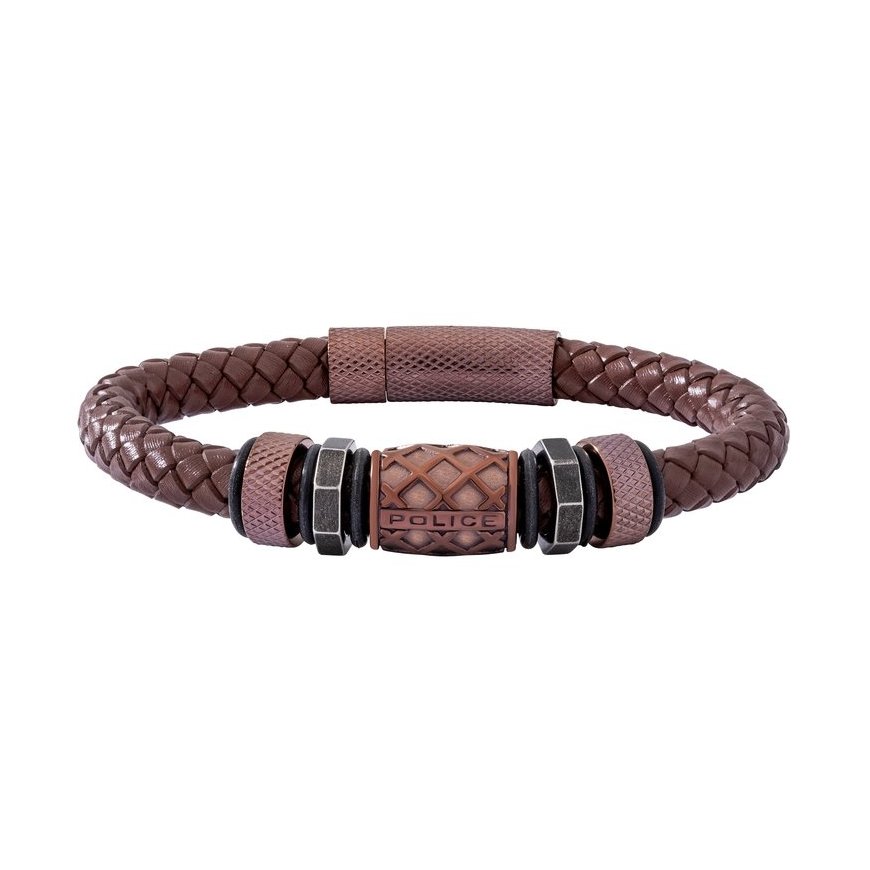 Police Policija Vīrišķā ādas aproce Longford