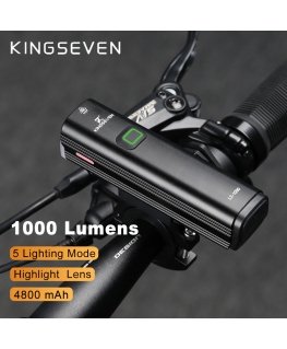 Bicycle lighting KINGSEVEN L3-1000 1000 lm rechargeable
