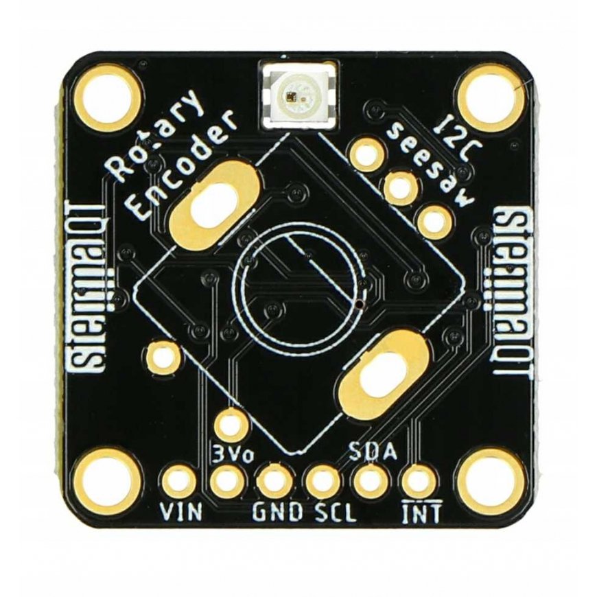 NeoPixel pyörivä koodauslaite - I2C - STEMMA QT/Qwiic - Adafruit 4991 – 5