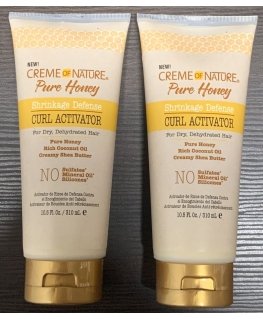 Creme Of Nature PURE HONEY garbanojimo aktyvatorius 310 ml