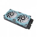 Thermaltake Toughfan 12 Turquoise High Static Pressure Radiator Fan Universāls Ventilators 12 cm Zil