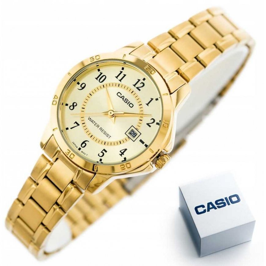 Naiste käekell CASIO LTP-V004G-9B (zd568c) + KARP – 4