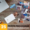 Kodak STEP Instant Mobile Photo Printer Color ZINK 2x3'' 1 ppm, Bluetooth, White Kodak STEP Instant Mobile Photo Printer Color ZINK 2x3'' 1 ppm, Bluetooth, White