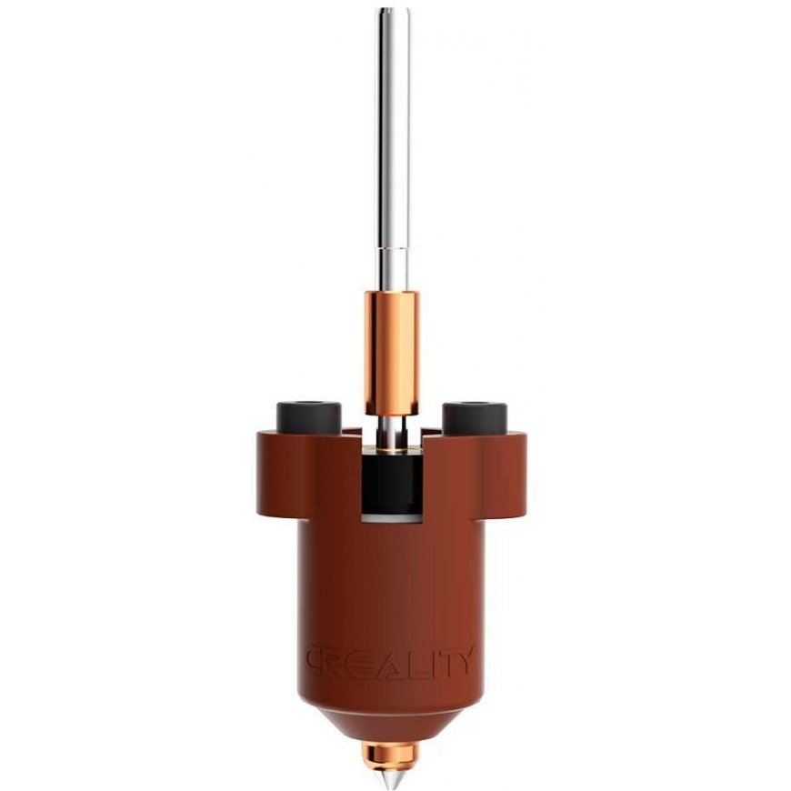 Keramiiniline kuumutusseade (hotend) komplekt koos integreeritud pihustiga, mis on mõeldud K1C K1Max (uuendatud hotendiga) K1SE