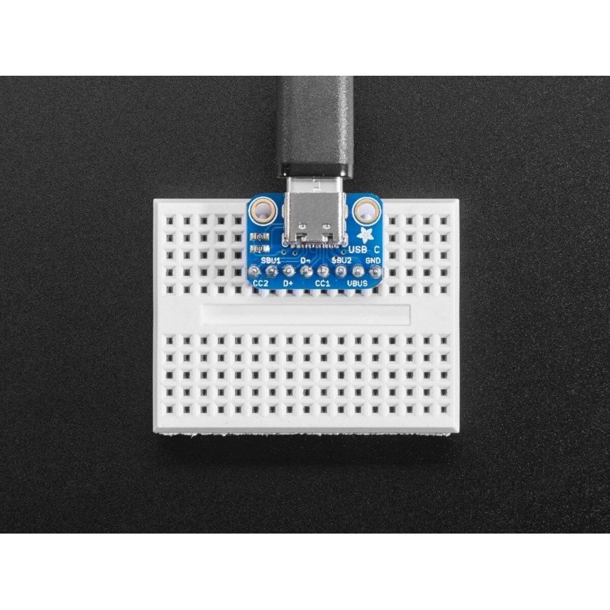 Module with C type USB connector, connection for prototyping board, Adafruit 4090 – 5