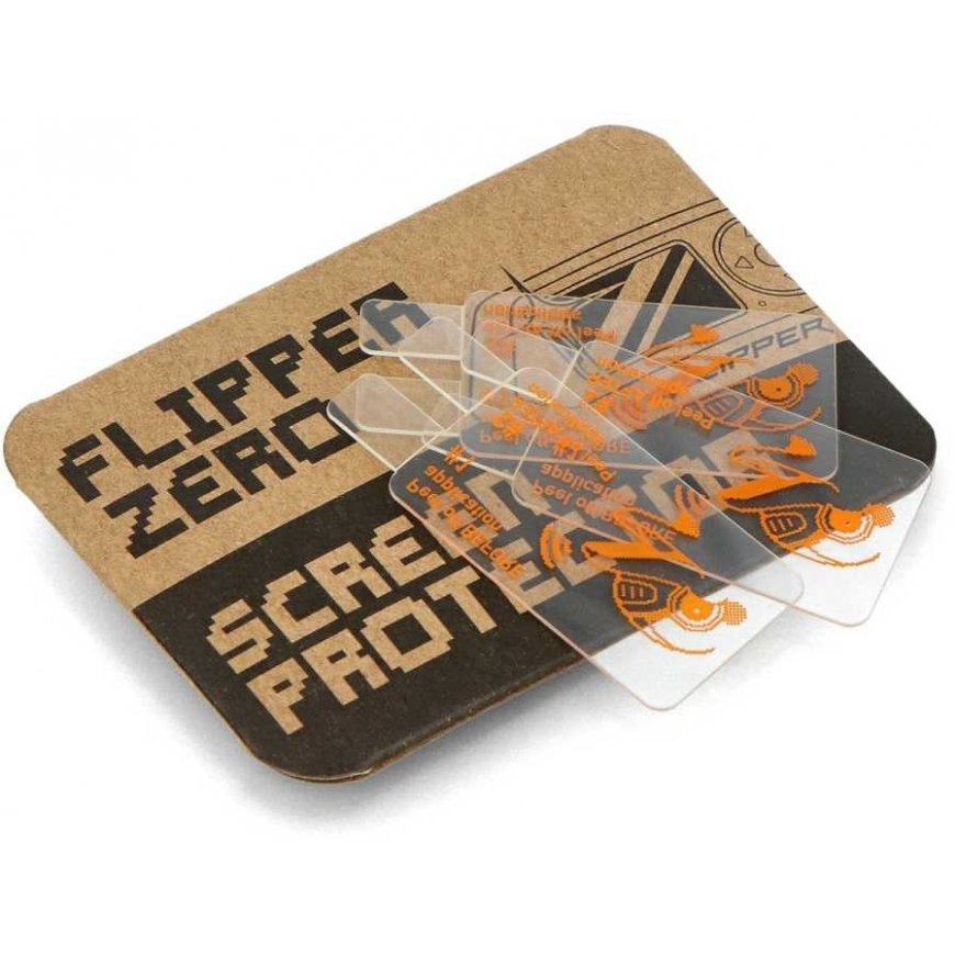 Flipper Zero ekrano apsauginė folija – 3 dalys – 3