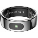 "Smart RING PRO" silver, measures stress, heart rate, monitors sleep, 12 chapters, Powerton