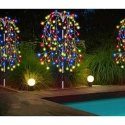 Saska Garden SAULĖS LEMPANŲ MEDŽIO FEJERVERKAI DAUGIAKALVĖS 72CM 120 LED Saska Garden SAULĖS LEMPANŲ MEDŽIO FEJERVERKAI DAUGIAKALVĖS 72CM 120 LED