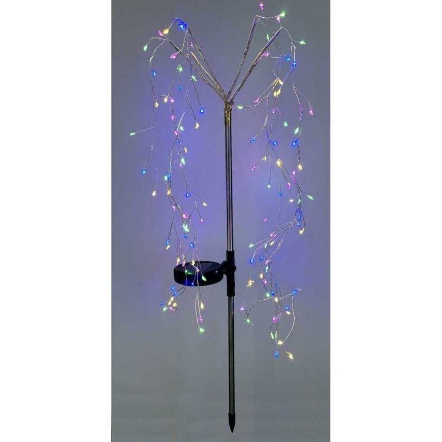 Saska Garden SUN LAMP WOOD FIREWORKS MULTICOLOR 72CM 120 LED – 4