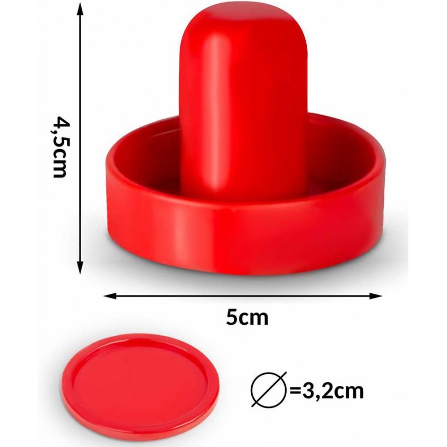 Air Hockey Neo-Sport gold pucks and paddles – 4