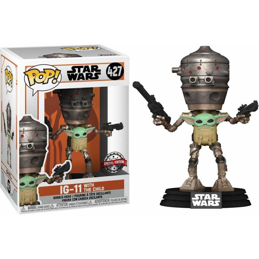 Funko Set figure POP & Tee Star Wars IG-11 With the Child Exclusive – 2