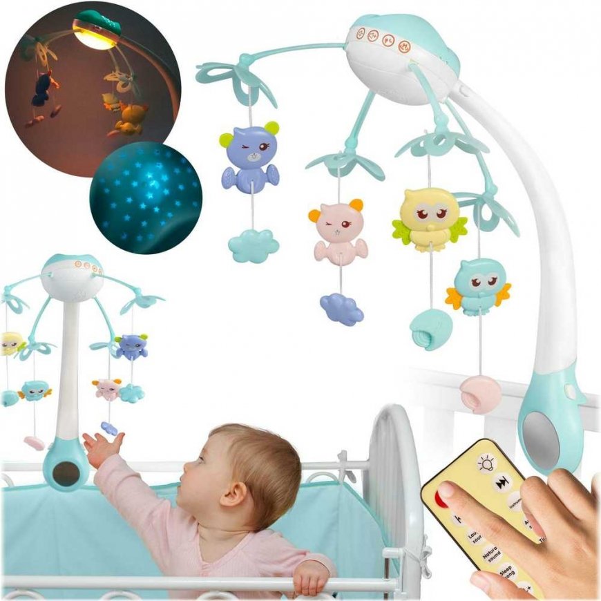 Ricokids Gulta mobilais ar projektoru RK-813
