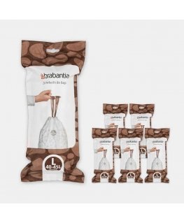 Brabantia Atkritumu maisi L izmērs 40-45L 20 gab. 138607