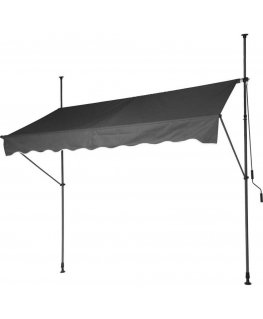 ProGarden Sodo awning for terrace, balcony, adjustable 250x120cm