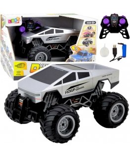 Игрушка Lean Радиоуправляемый внедорожник RC 1:16 серебристый