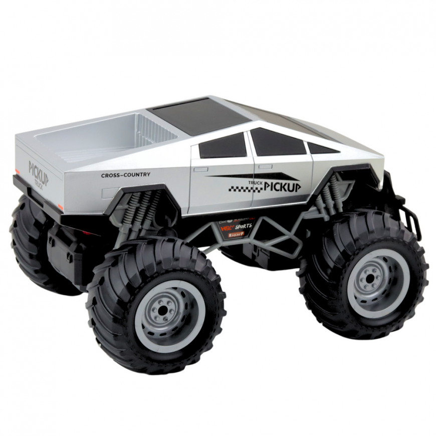 Lean Toys Remote Control SUV Car RC 1:16 Silver – 3