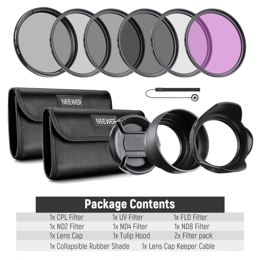 Neewer 46mm ND filtru komplekts un