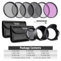 Neewer 46mm ND Filter Pack and Lens Accessories 10103893 Neewer 46mm ND Filter Pack and Lens Accessories 10103893