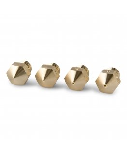 PrimaCreator MK8 skirtingų dydžių žalvariniai antgaliai - 4 vnt (0.20mm/0.40mm/0.60mm/0.80 mm)