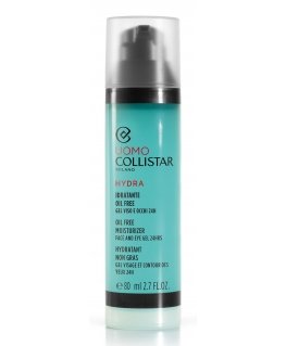 Collistar Uomo Hydra Oil Free Moisturizer veido drėkiklis Vyrams 80 ml Želė
